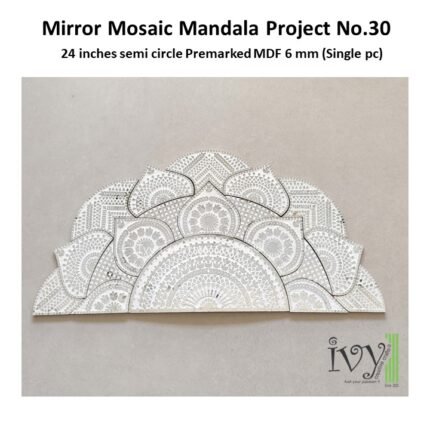 Mirror Mosaic Mandala Project No.30