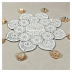 Mirror Mosaic Patola Rangoli – Project No.18
