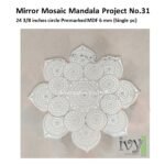 Mirror Mosaic Mandala Project No.31