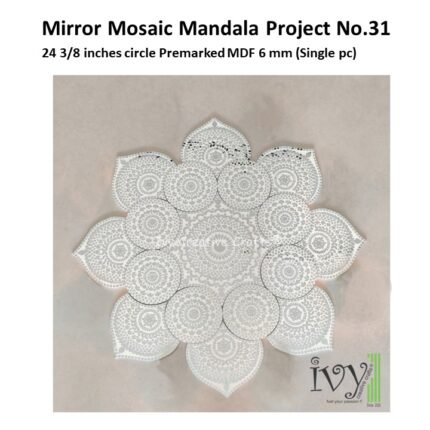 Mirror Mosaic Mandala Project No.31
