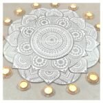 Mirror Mosaic Rangoli – Project No.37
