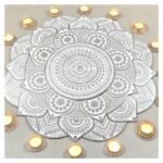 Mirror Mosaic Rangoli – Project No.37
