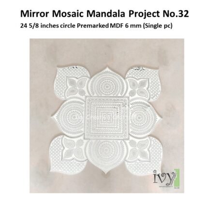 Mirror Mosaic Mandala Project No.32
