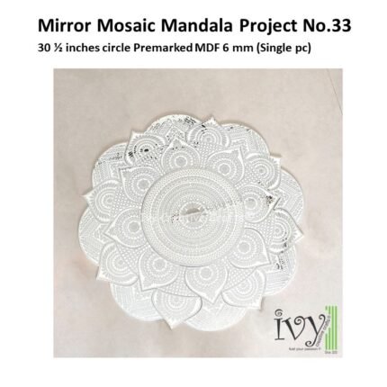 Mirror Mosaic Mandala Project No.33