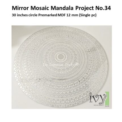 Mirror Mosaic Mandala Project No.34