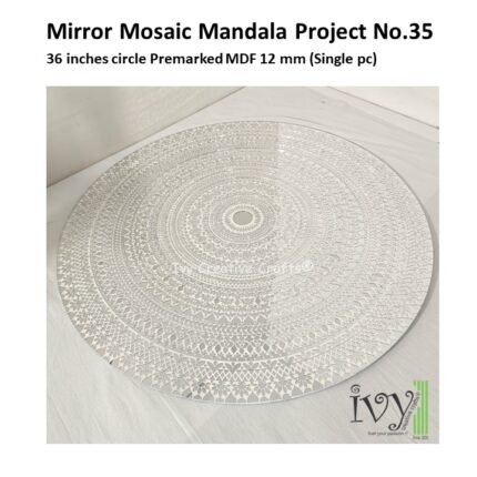 Mirror Mosaic Mandala Project No.35