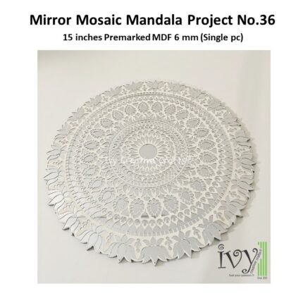Mirror Mosaic Mandala Project No.36