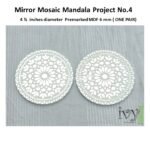 Mirror Mosaic Mandala Project No.4