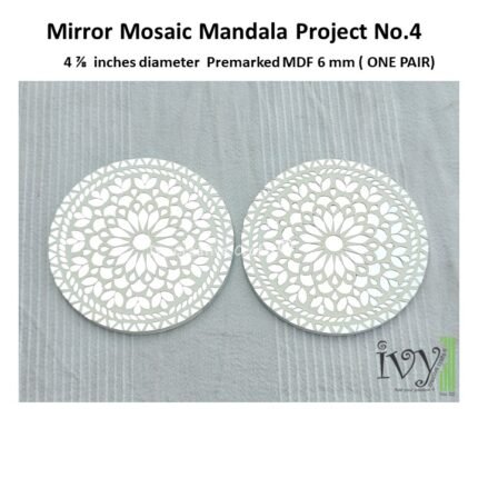 Mirror Mosaic Mandala Project No.4