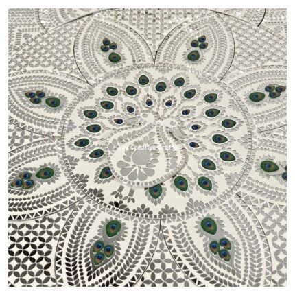 Mirror Mosaic Rangoli – Project No.22