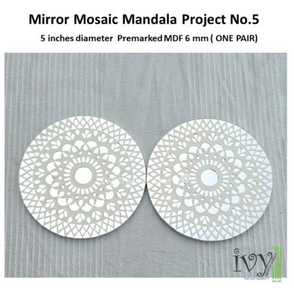 Mirror Mosaic Mandala Project No.5