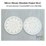 Mirror Mosaic Mandala Project No.6