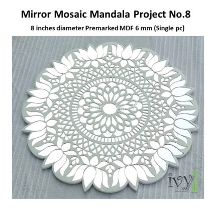 Mirror Mosaic Mandala Project No.8