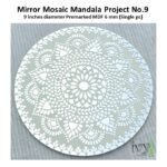 Mirror Mosaic Mandala Project No.9