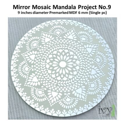 Mirror Mosaic Mandala Project No.9