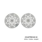 Coaster no.10 :- 4 inch Circle Outer Size (3 mm MDF) Age group 10 years and above