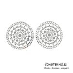 Coaster no.12 :- 4 inch Circle Outer Size (3 mm MDF) Age group 10 years and above