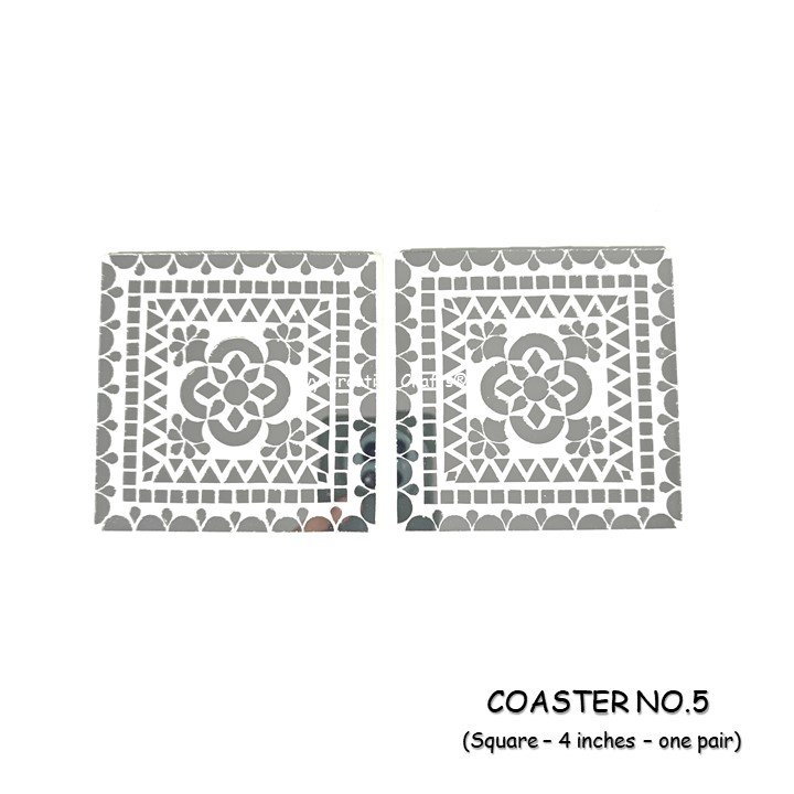 Coaster no.5 :- 4 inch Square Outer Size (3 mm MDF) Age group 10 years and above