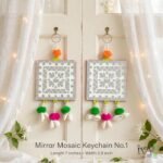 Mirror Mosaic Keychain No.1