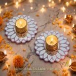 Mirror Mosaic Tea Light Project No.5